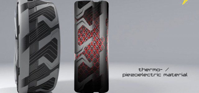 Goodyear diseña un neumático que crea electricidad