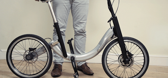 Éxito de la bicicleta sin cadena Jvir en Kickstarter