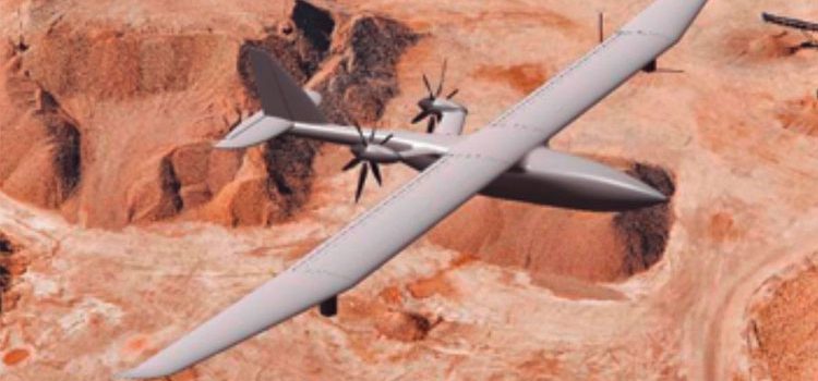 Drones que detectan minas con marca España
