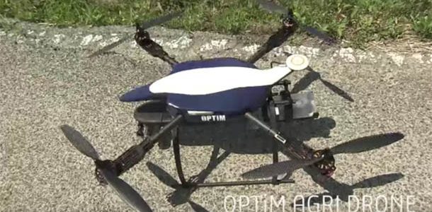 Drone para eliminar las plagas de insectos