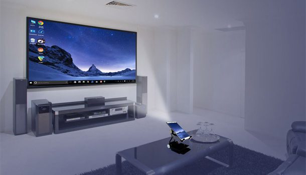 Holofone, un phablet con Android y Windows 10 con proyector