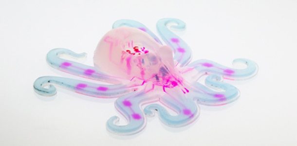 Robots con estructura blanda, diseñados con impresoras 3D