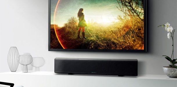 Barra de sonido Yamaha con Dolby Atmos