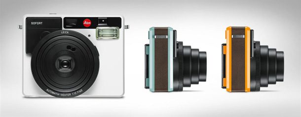 Cámara instantánea Leica Sofort con diseño retro