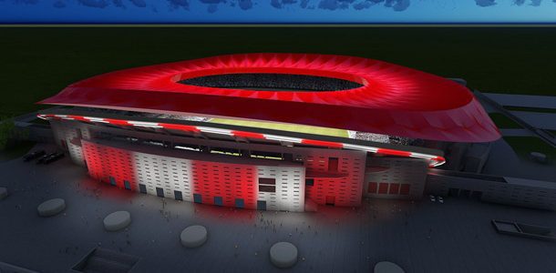 El nuevo estadio del Atlético de Madrid usará LED de Philips