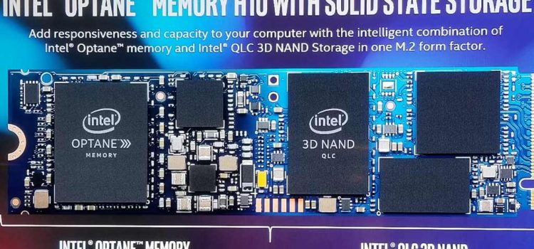 Memoria Intel Hybrid Optane H10 M.2 en 2019