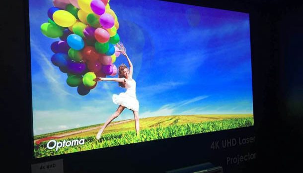 Proyector láser 4K de Optoma