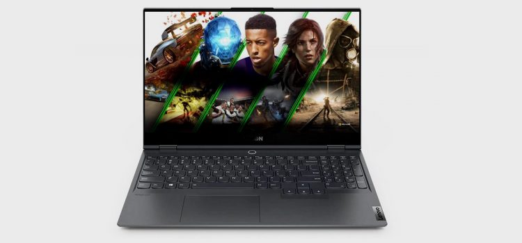 Portátil Lenovo Legion Slim 7 con procesadores AMD Ryzen