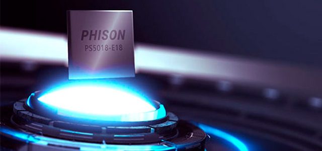 El controlador de SSD Phison E18 alcalza 7.400 MB/s