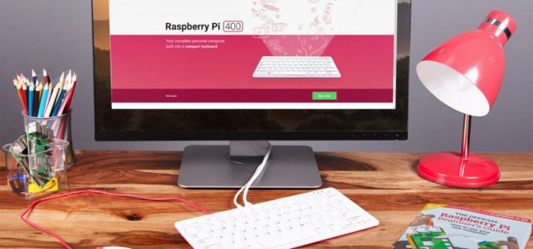 Raspberry Pi 400 integrado en un teclado